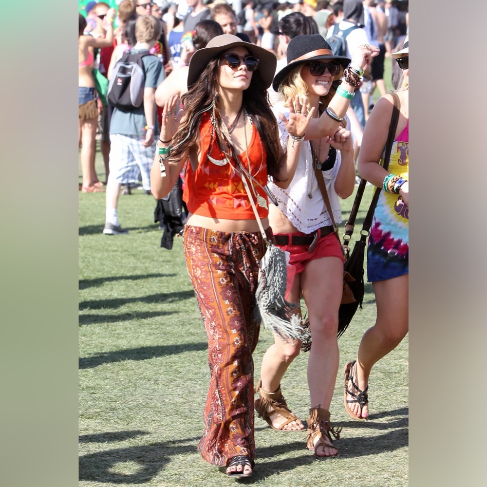 Katie Costello Luna Crescent Necklace in Gold